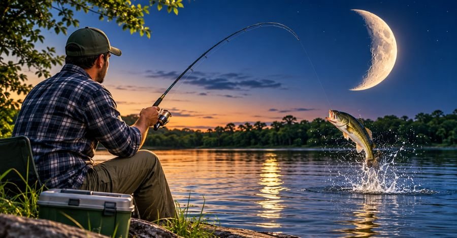 Lua Minguante é Boa para Pesca
