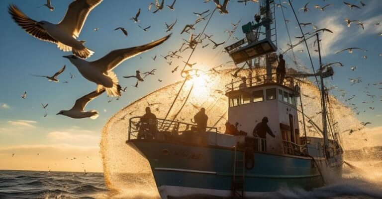 o que é pesca de arrasto